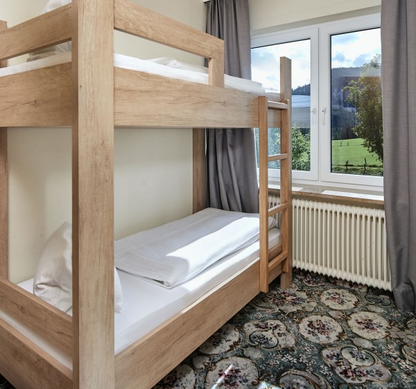 Schlafzimmer mit Stockbett