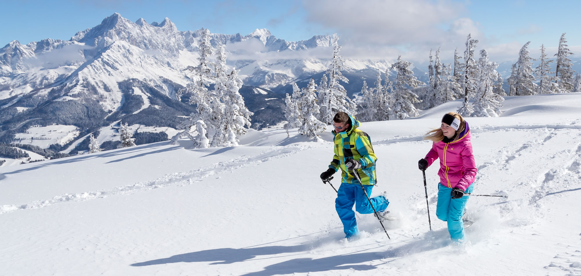 Schneeschuhwandern im Salzburger Land © Tourimusinformation Filzmoos